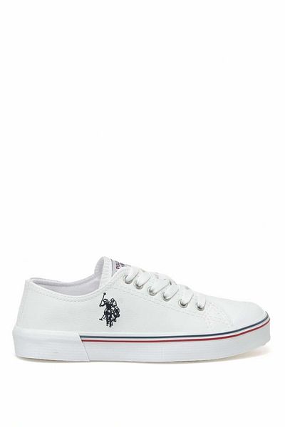 U.S. Polo Assn. Pantofi sport albi pentru femei Penelope Wt 2pr