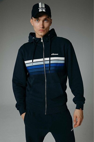 Ellesse Men's Regular Fit Full Zip Sweatshirt Em260