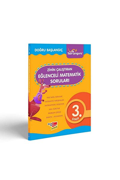Dikkat Atölyesi Yayınları 3. Sınıf Zihin Çalıştıran Eğlenceli Kanguru Matemat...