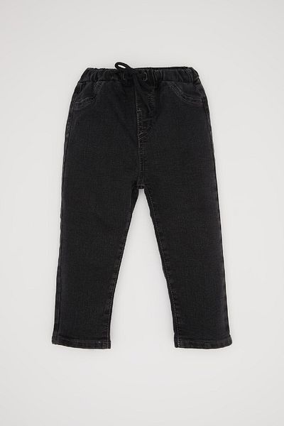 DeFacto Baby Boy Elastic Waist Basic Plain Jean Trousers D2520A524Au