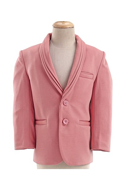 Babyhug Full Sleeves 3 Piece Party Suit with Stretch & Bow - White & Pink