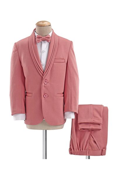 Babyhug Full Sleeves 3 Piece Party Suit with Stretch & Bow - White & Pink