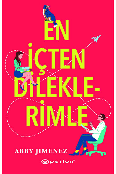 Epsilon Yayınevi En İçten Dileklerimle - Abby Jimenez + Okuma Sticker'ları