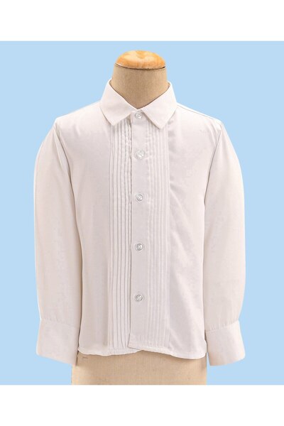 Babyhug Woven Full Sleeves Three Piece Solid Colour Party Suit with Bow - Maroon