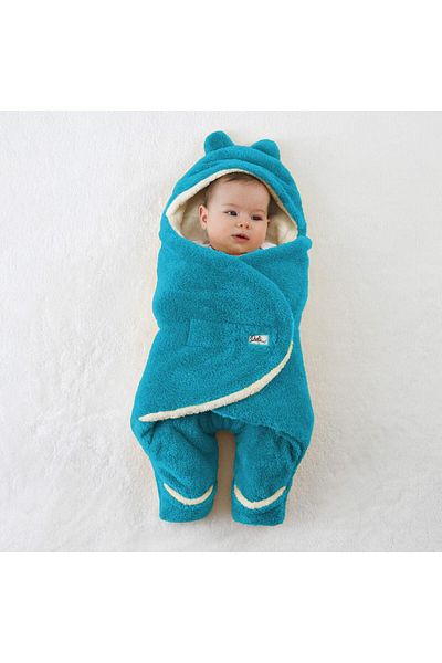 Owli Outer Swaddle 0-6 Months Turquoise
