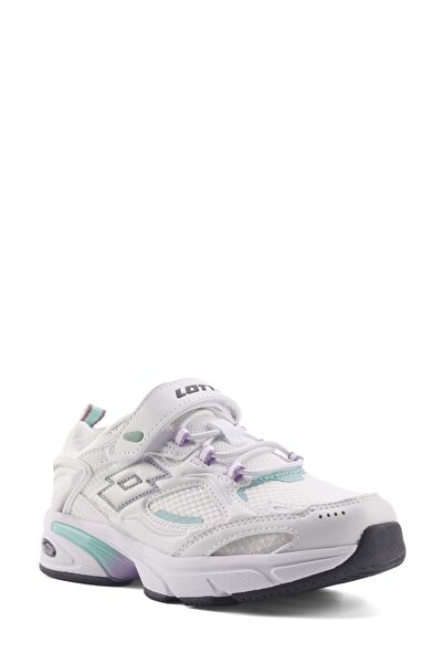Lotto Norwell G Ps 4fx Girl's Running Shoes White-silver