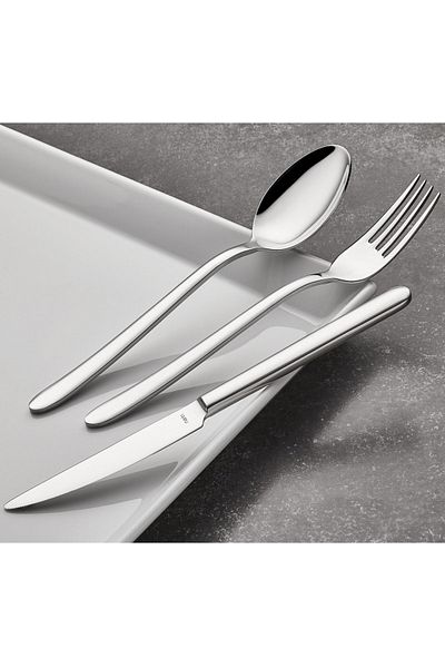 Narin Plaides Series - Plain - 89 Piece Cutlery Set