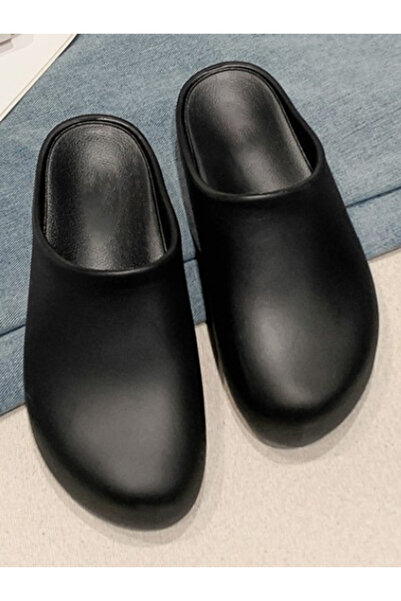 Sneak-a-Peek By Styli Solid Slip On Comfort Clogs