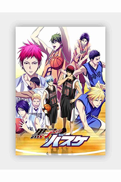 fırsatlar diyarı Kuroko no Basket - Kuroko's Basketball Anime Hd Manga Duvar Posteri - Kalın Kağıt - Çerçevesiz