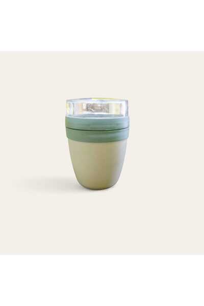 Titiz Mixme Go Müsli Kabı 650 ML. Katlanır Kaşıklı