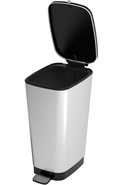 Keter Chic Bin S - Steel 10L with Removable Inner Bucket and Foot Pedal