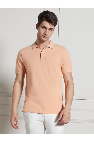Dennis Lingo By Styli Solid Regular Fit Casual Polo