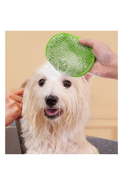 evimdeyokyok Pet Silicone Feather Collection Washing Brush