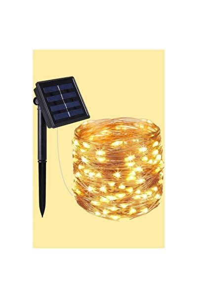 Cosmos e-ticaret Güneş Enerjili 200 LED Dış Mekan Aydınlatma Şeridi