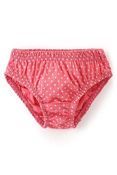 Babyhug 100% Cotton Panties Fruits Print Pack of 3 - Red White & Yellow