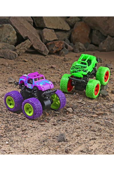 PlayNation لعبة سيارة Monster Truck Stunt من Play Nation - قطعتان