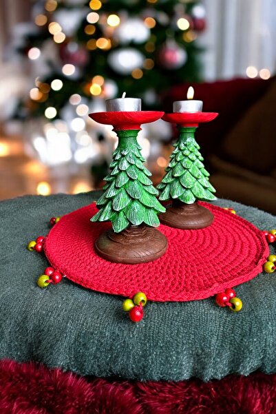 FREE Yılbaşı Çam Tasarım Mumluk