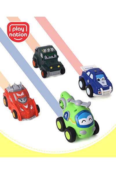 PlayNation مجموعة ألعاب المركبات ذات الدفع والانطلاق التي تعمل بالاحتكاك من ب...