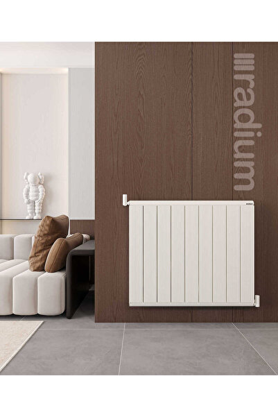 Radium Alüminyum Radyatör 600x500mm Nilüfer Kumlu Beyaz