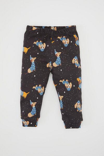 DeFacto Baby Boy Langarm-Pyjama-Set mit Muster - D6805A5NS