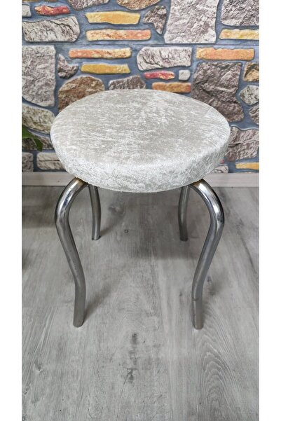 COVER TEKSTİL 4 Adet Tabure Kılıfı Kadıfe Kumaş