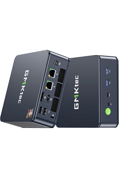 GMKtec NucBox M5 Plus Desktop Ultracompact Mini PC Gaming, Desktop Computer Windows 11 Pro, AMD Ryzen 7