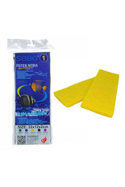 Sobo Filtre Süngeri 32x12x2 Sarı