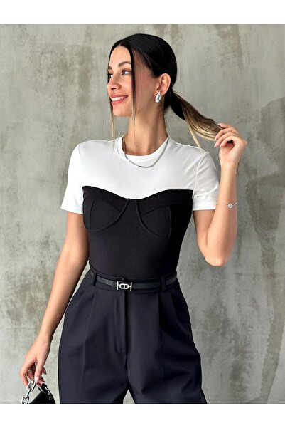 Angel Mia Μπουστάκι με οθωμανική εμφάνιση, μαύρο