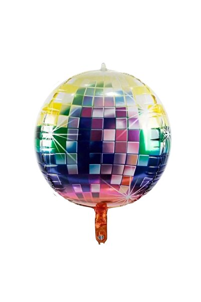 Kikajoy بالون رقائق ديسكو ملون - 32 تصميمًا