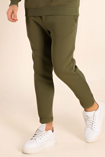 BayBayan Ανδρικό Jogger Oversize Φούτερ με ελαστικά πόδια