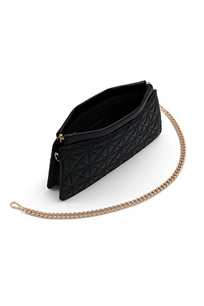 Call it Spring Women's Black Cross Body Bag With Multi Pocket Interior