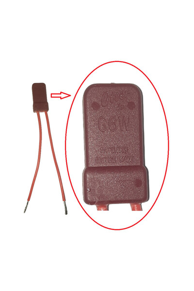 Gutsy OTTER G6WC OTTER G6WC 75 W.TERMAL KORUYUC TERMOSTAT KABLOLU F05381Uyumlu