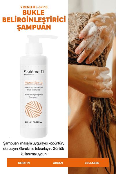 Sistéme 11 11 Curl to the System Defining Shampoo 250 ml 8684091009153
