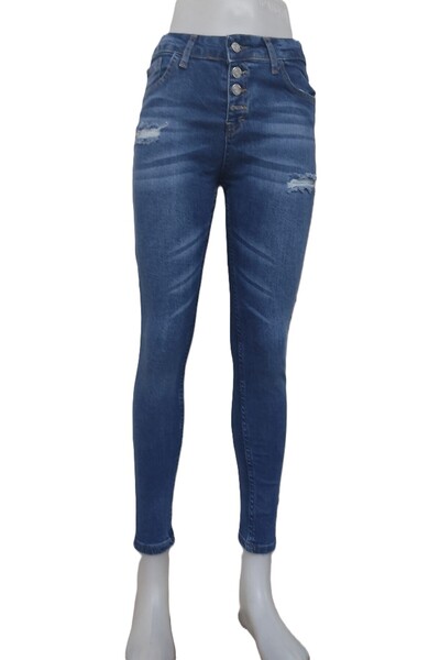 pass&pass 2003-Dgl Γυναικεία Lycra Skinny Slim Fit Jeans Τζιν παντελόνι τζιν