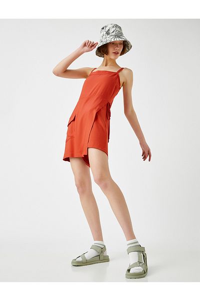 Koton Shorts Overalls with Pockets