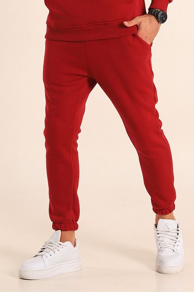 BayBayan Ανδρικό Jogger Oversize Φούτερ με ελαστικά πόδια