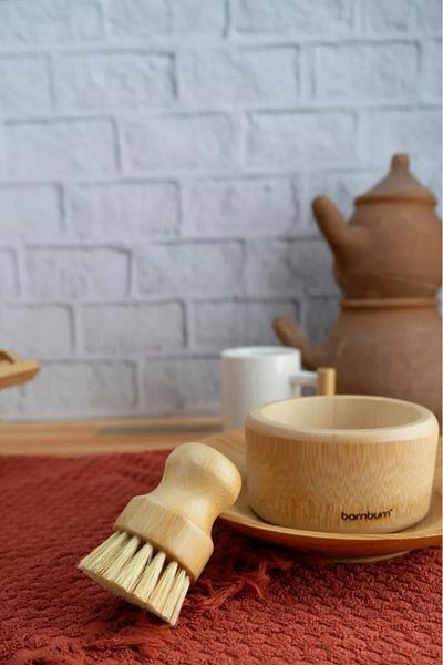 Bambum Belize - Kitchen Brush Set of 3 - Dish Brush Set