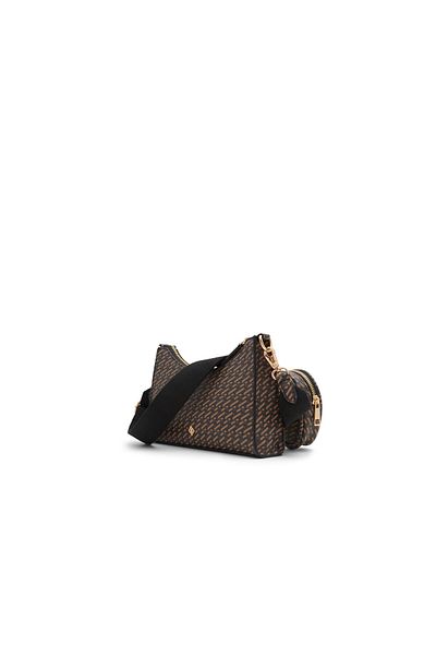 Call it Spring Women's Brown Cross Body Bag With Single Compartment