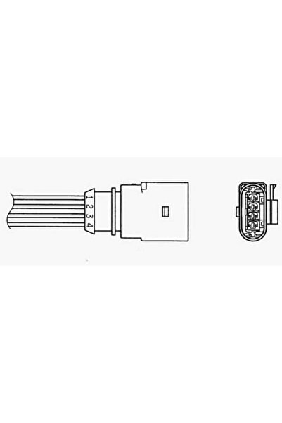 NGK 96354 LAMBDA SENSÖRÜ 06- PASSAT 1.6i 8V 102hp 511mm "OZA510-V