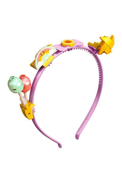 Fab N Funky مجموعة مجوهرات ربطة الشعر DIY Building Blocks Windmill 3107 - إكسسوار أنيق للفتيات مكون من 41 قطعة