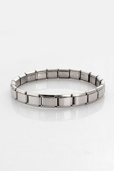 Chirkef Unisex Premium 316L Steel Italian Charm Bracelet Exclusive