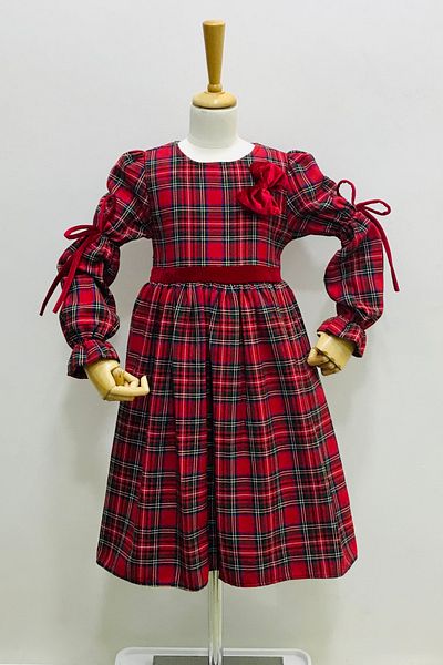Nonno Kids ROCHIE ROȘIE IN CARAȚI FATA