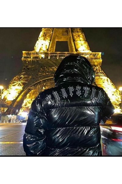 trapstar Men's Inflatable Coat Bright Fabric Embroidery Detailed Product