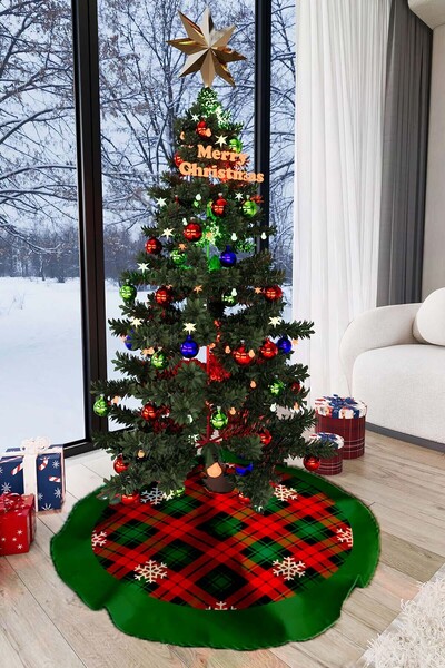 Viva Home Зелена новорічна ялинка під покривало 68 см в діаметрі Ao06