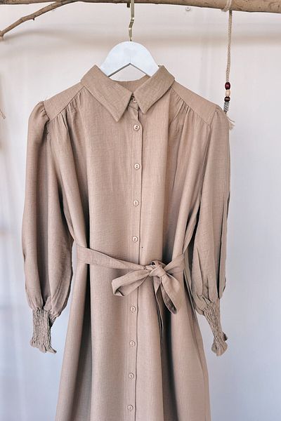 TabaBoutique Camel Rib Detailed Lever Tb213