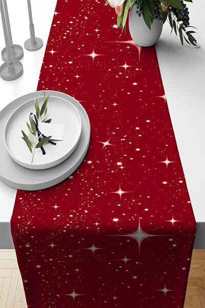 Viva Home Red New Year New Year Christmas Christmas Runner Table Cloth 40X140...