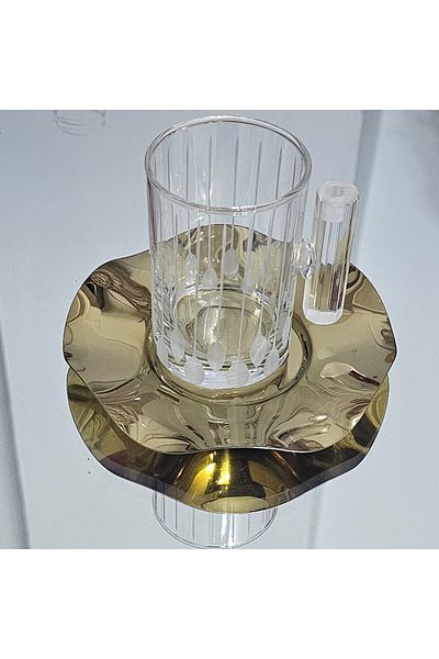 Turkish Store İstanbul Drop 18 Pcs Tea Set
