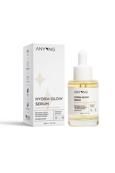 Anyong 30 ml Serum - Moisturizing, Brightening, Soothing, Revitalizing (Saly Extract & Honey & Niacinamid)