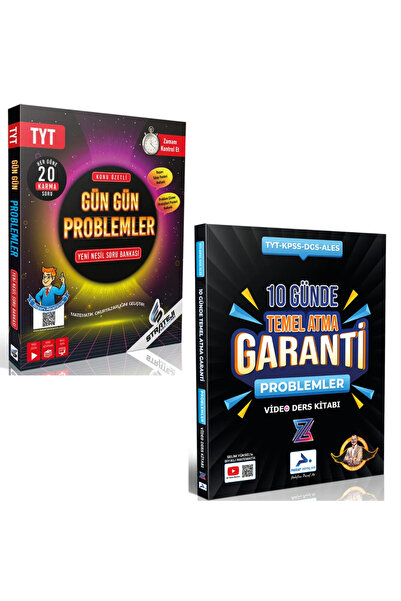Yanıt Yayınları Tyt Gün Gün Problemler + 10 Günde Temel Atma Problemler Garan...