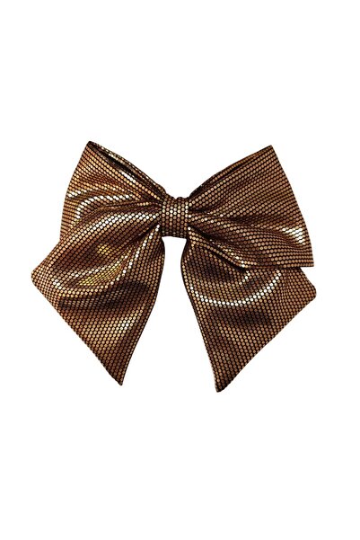 Minvallife مشبك فيونكة من القماش بمشبك معدني أوتوماتيكي متوسط الحجم مقاس 8 سم